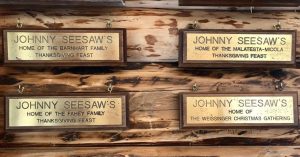 restaurant family plaques